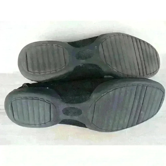 Anne Klein Zerega Leopard Print Loafer Black womens shoes sz 8.5 Leather Uppers - Picture 10 of 10